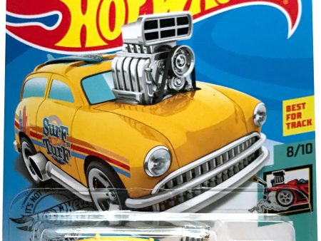 2020 Hot Wheels Mainline #083 - Surf  N Turf Wagon (Yellow) GHD47 Online now