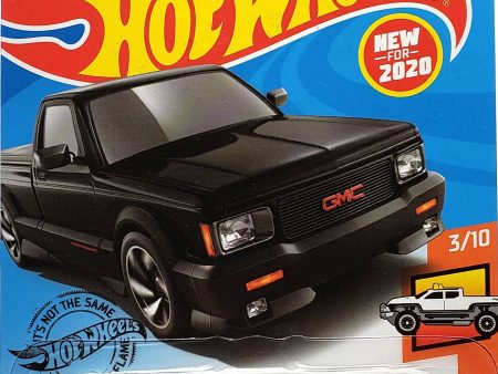 2020 Hot Wheels Mainline #150 -  91 GMC Syclone (Black) 3 10 HW Hot Trucks GHB35 Discount