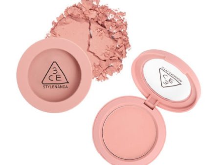 3CE Mood Recipe Face Blush (Mono Pink) 三熹玉 单色腮红 (裸粉色) 5.5g For Sale