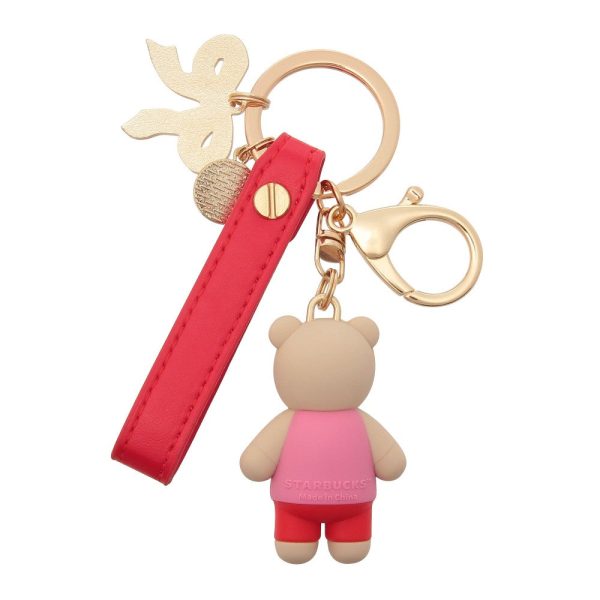 [Pre-Order] Japan SBUX 2025 Valentine Collection 2025 Valentine s Day Bearista Keychain [预售] 日本星巴克 2025情人节系列 2025情人节小熊钥匙圈 Sale