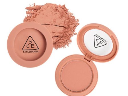 3CE MOOD RECIPE FACE BLUSH (Rose Beige) 三熹玉 单色腮红 (蜜桃橘) 5.5g For Sale