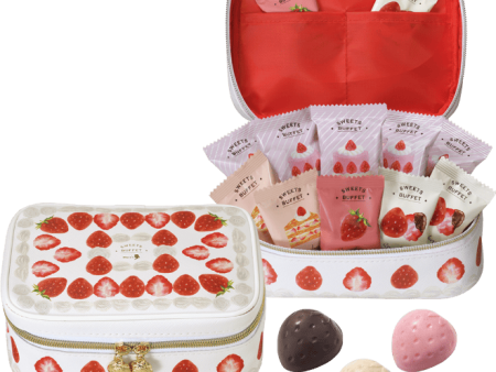 [Pre-Order] MARY’S Sweets Buffet Square Cake Pouch 10pcs box [预售] 日本MARY’S 甜品自助餐情人节限定 方形蛋糕袋 10枚 盒 Online Sale