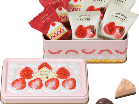 [Pre-Order] MARY’S Sweets Buffet Mini Square Cake 7pcs box [预售] 日本MARY’S 甜品自助餐情人节限定 迷你方形蛋糕 7枚 盒 Online Hot Sale