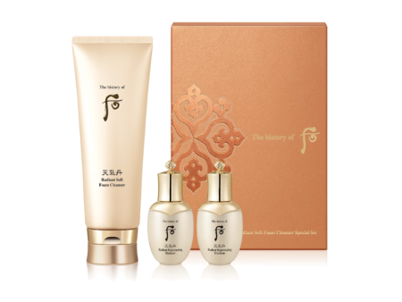 THE HISTORY OF WHOO - CHEONYULDAN HWAHYUN SOFT FOAM VALUE SET ( WITH GIFTS ) 韩国后-天气丹洁面套组（附赠品） Sale