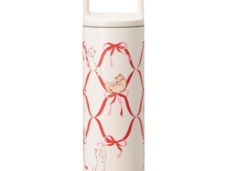 [Pre-Order] Japan SBUX 2025 Valentine Collection Handle Lid Stainless Steel Bottle 473ml [预售] 日本星巴克 2025情人节系列 手柄盖不锈钢瓶 473ml Supply