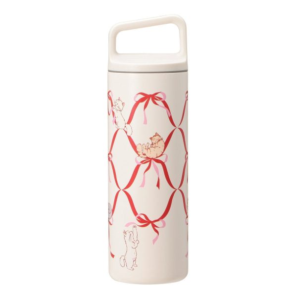 [Pre-Order] Japan SBUX 2025 Valentine Collection Handle Lid Stainless Steel Bottle 473ml [预售] 日本星巴克 2025情人节系列 手柄盖不锈钢瓶 473ml Supply