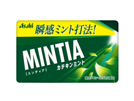 ASAHI Mintia Catechin Mint Breath Mint Candy 50 Tablets pck 朝日MINTIA 绿茶薄荷口氣清新薄荷糖 50粒 盒 Fashion