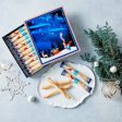 YOKU MOKU Christmas Cigare Cookies 20pcs Box 日本YOKU MOKU 圣诞原味雪茄蛋卷礼盒  20条装 For Discount