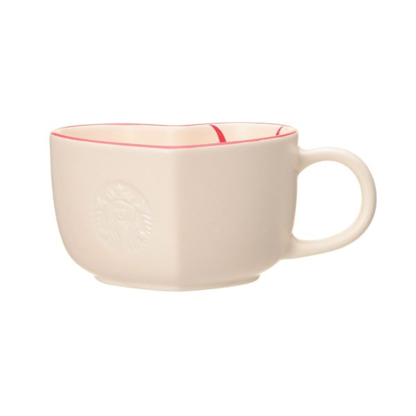 [Pre-Order] Japan SBUX 2025 Valentine Collection 2025 Valentine s Day Heart Mug 355ml [预售] 日本星巴克 2025情人节系列 2025情人节心形马克杯 355ml on Sale