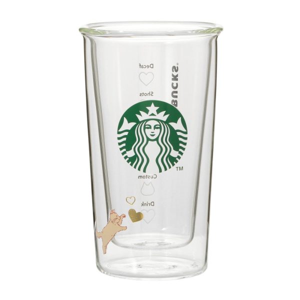 [Pre-Order] Japan SBUX 2025 Valentine Collection 2025 Valentine s Day Heat-Resistant Double-Wall Glass 355ml [预售] 日本星巴克 2025情人节系列 2025情人节耐热双层玻璃杯 355ml Online Sale