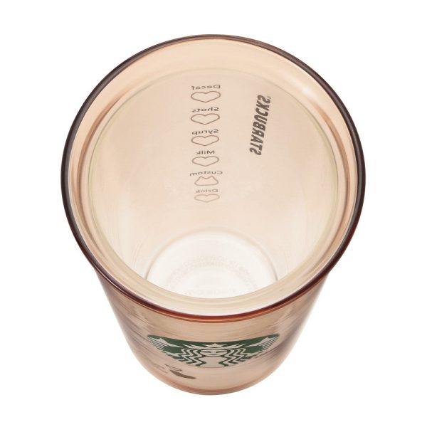 [Pre-Order] Japan SBUX 2025 Valentine Collection 2025 Valentine s Day Heat-Resistant Double-Wall Beige Glass 355ml [预售] 日本星巴克 2025情人节系列 2025情人节耐热双层米色玻璃杯 355ml Supply