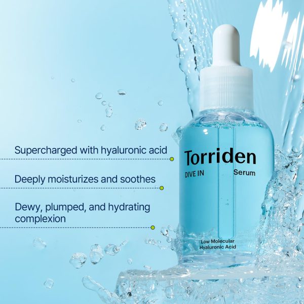 Torriden Dive In Low Molecular Hyaluronic Acid Serum 韩国Torriden 低分子玻尿酸安瓶保湿精华 50ml Online