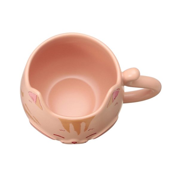 [Pre-Order] Japan SBUX 2025 Valentine Collection 2025 Valentine s Day Beige Cat Face Mug 355ml [预售] 日本星巴克 2025情人节系列 2025情人节橘猫马克杯 355ml Fashion