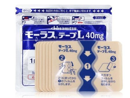 [ 10pcs FOR $70 ] Mohrus Tape L 40mg Muscle Pain Arthritis Relief Ketoprofen (7patches) 久光膏药贴 肩颈关节腰腿痛贴膏 Supply