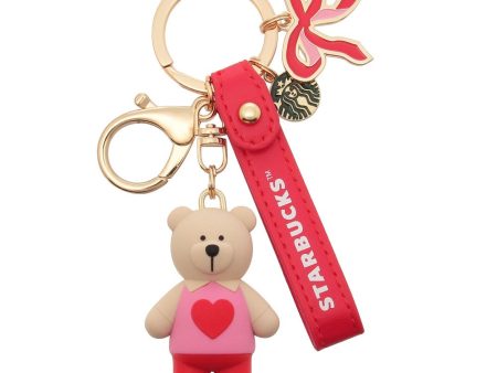 [Pre-Order] Japan SBUX 2025 Valentine Collection 2025 Valentine s Day Bearista Keychain [预售] 日本星巴克 2025情人节系列 2025情人节小熊钥匙圈 Sale