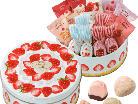 [Pre-Order] MARY’S Sweets Buffet Strawberry Cake Assortment 18pcs box [预售] 日本MARY’S 甜品自助餐情人节限定 草莓什锦蛋糕 18枚 盒 For Cheap