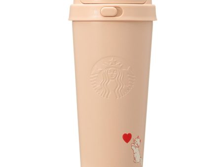 [Pre-Order] Japan SBUX 2025 Valentine Collection Stainless Steel TOGO Bottle 473ml [预售] 日本星巴克 2025情人节系列 不锈钢随行杯 473ml Discount