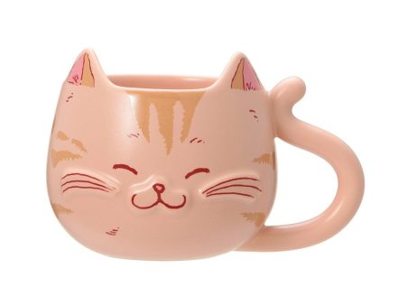 [Pre-Order] Japan SBUX 2025 Valentine Collection 2025 Valentine s Day Beige Cat Face Mug 355ml [预售] 日本星巴克 2025情人节系列 2025情人节橘猫马克杯 355ml Fashion