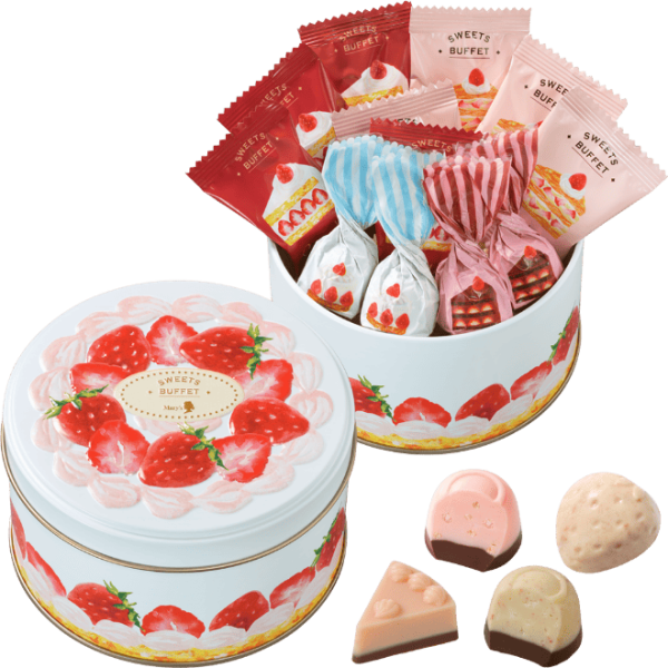 [Pre-Order] MARY’S Sweets Buffet Assorted Whole Cakes 12pcs box [预售] 日本MARY’S 甜品自助餐情人节限定 什锦蛋糕 12枚 盒 For Sale