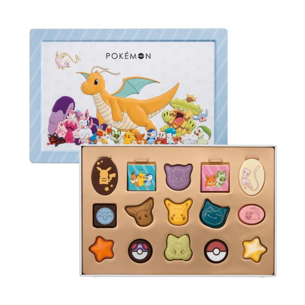 [Pre-Order] MATSUKAZEYA X Pmon Set L 15pcs box [预售] 日本松風屋 X 宝可梦巧克力礼盒 L 15枚 盒 For Cheap