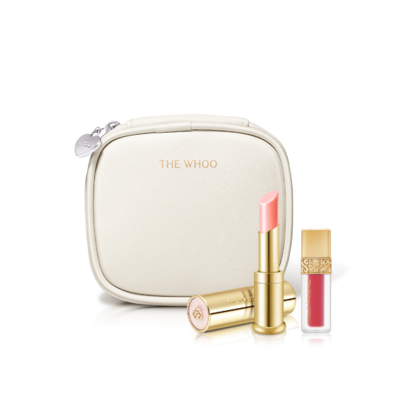 [Pre-Order] THE HISTORY OF WHOO Gongjinhyang Mi Glow Lip Balm Special Set (Pink) [提前预定] 韩国后 皇后之吻润色护唇膏套装 (粉漾红) Online Hot Sale