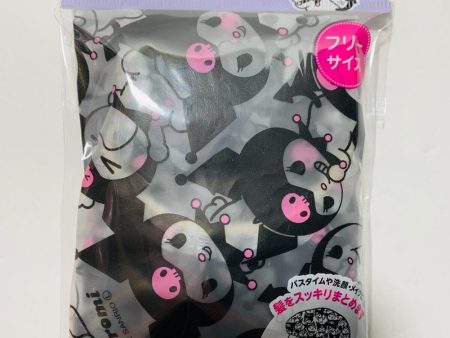 Daiso Sanrio Kuromi Shower Cap For Cheap