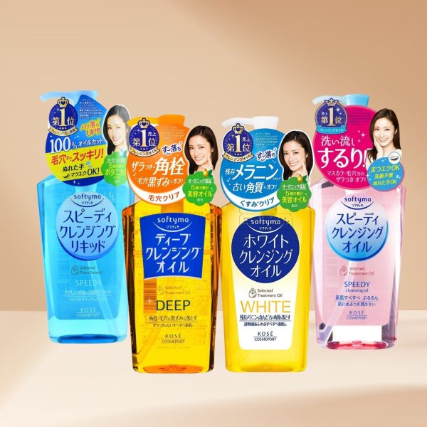 Kose Softymo Speedy Cleansing Oil (4 Types) Online