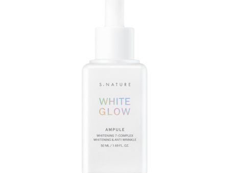 S. NATURE White Glow Ampoule 韩国S. NATURE 白光美白安瓶 50ml Fashion