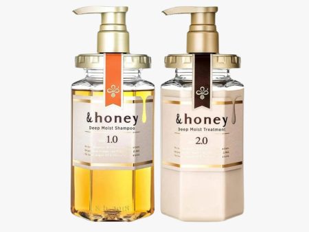 &Honey Deep Moist Shampoo OR Treatment 445ml Online Hot Sale