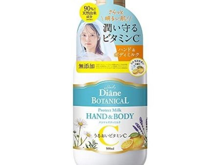 Moist Diane Botanical Protect Hand and Body Milk Citrus 500ml on Sale