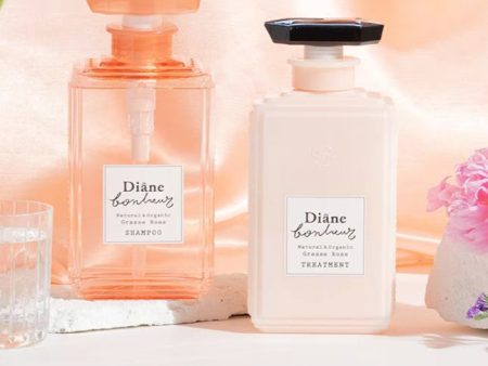 Moist Diane Bonheur Grasse Rose Shampoo OR Treatment 500ml Online now