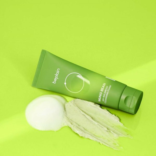 Beplain Mung Bean PH Balanced Cleansing Foam 80ml Online Sale