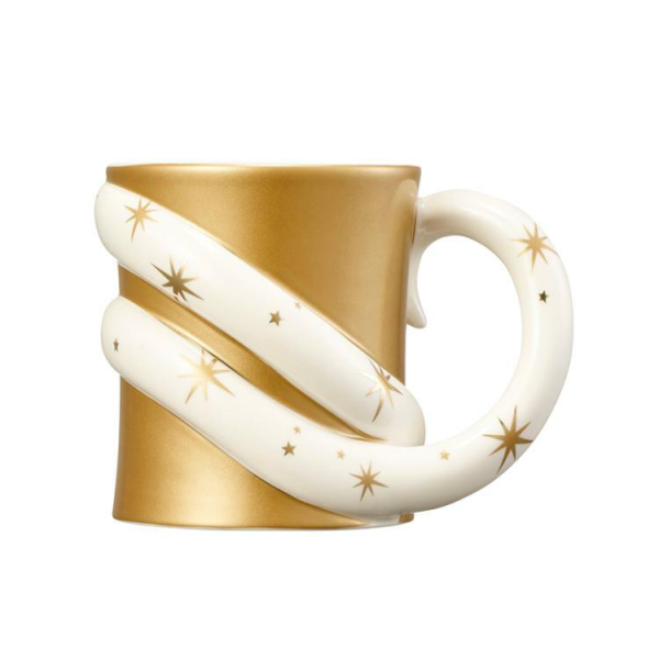 [Pre-Order] Korean SBUX Dreaming Snake Series Dreaming Snake Gold Mug 355ml [预售] 韩国星巴克 新年梦幻蛇系列 梦幻蛇马克杯 355ml For Sale