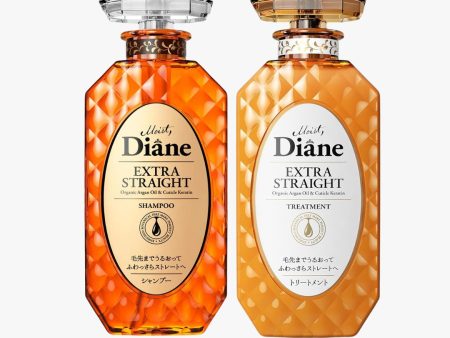 Moist Diane Perfect Beauty Extra Smooth & Straight Shampoo OR Treatment 450ml For Cheap