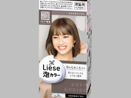 Kao Liese Prettia Bubble Hair Color Soft Greige Online now