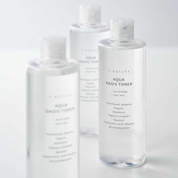 S. NATURE Aqua Oasis Toner 韩国S. NATURE 水绿洲爽肤水 300ml For Cheap