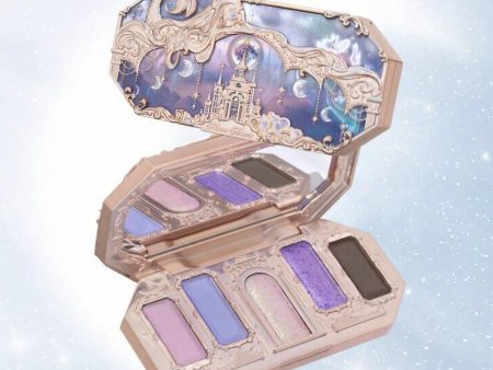 Flower Knows Moonlight Mermaid Five-Color Jewelry Eyeshadow Palette #04 Supply