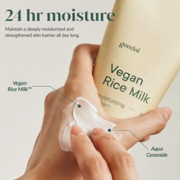 Goodal Vegan Rice Milk Moisturizing Cream 70ml Sale