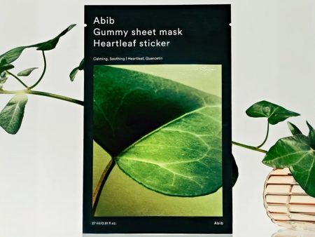 Abib Gummy Sheet Mask Heartleaf Sticker(10ea) Discount