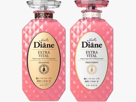 Moist Diane Perfect Beauty Extra Vital Shampoo OR Treatment 450ml Hot on Sale