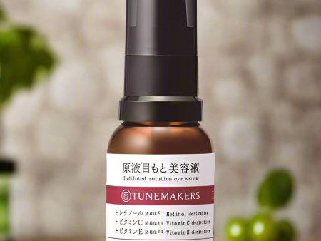 Tunemakers Undiluted solution eye serum 15ml pump type on Sale