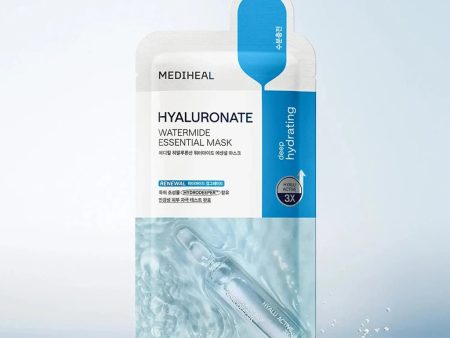 MEDIHEAL Hyaluronate Watermide Essential Mask (10) on Sale