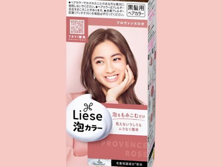 Kao Liese Prettia Bubble Hair Color Provence Rose Fashion