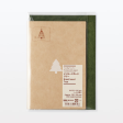 MUJI Christmas Wishes Honeycomb Paper Message Card For Cheap