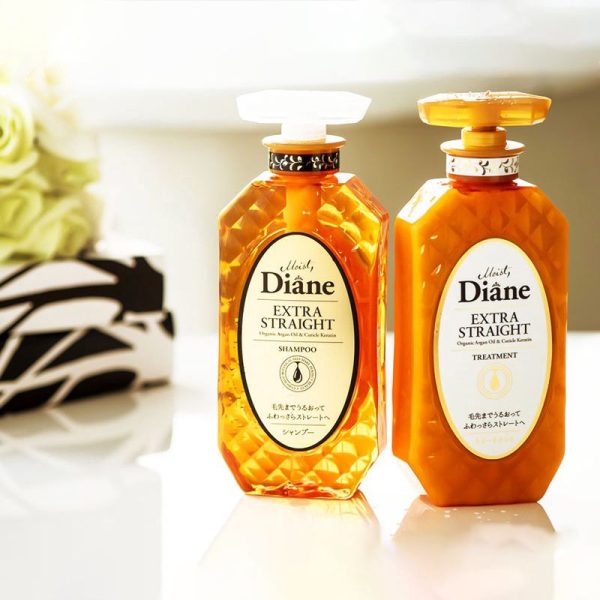 Moist Diane Perfect Beauty Extra Smooth & Straight Shampoo OR Treatment 450ml For Cheap