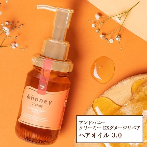 &HONEY Creamy Ex Damage Repair Hair Oil 日本&HONEY Creamy 蜂蜜莓果修复護髮油 100ml on Sale