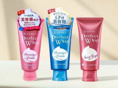 Shiseido SENKA Perfect Whip Foaming Cleanser 120g (3 types) Sale