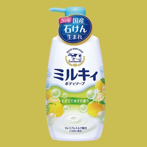 Cow Brand Bouncia Milky Body Soap For Sale