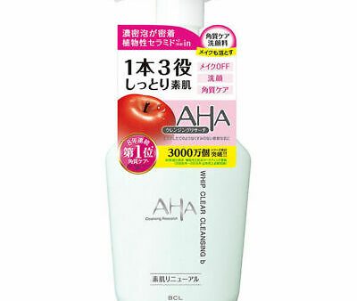 BCL AHA Cleansing Research Whip Cleansing b 日本BCL AHA果酸苹果泡沫洗面奶 (深层清洁型) 150ml Sale