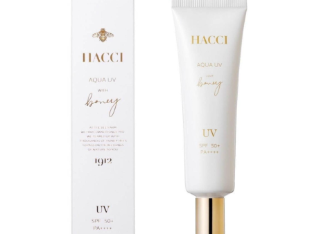 HACCI Aqua UV SPF50+ PA++++ 30g 日本HACCI 高保湿蜂蜜水润防晒霜  SPF50+ PA++++ Online now